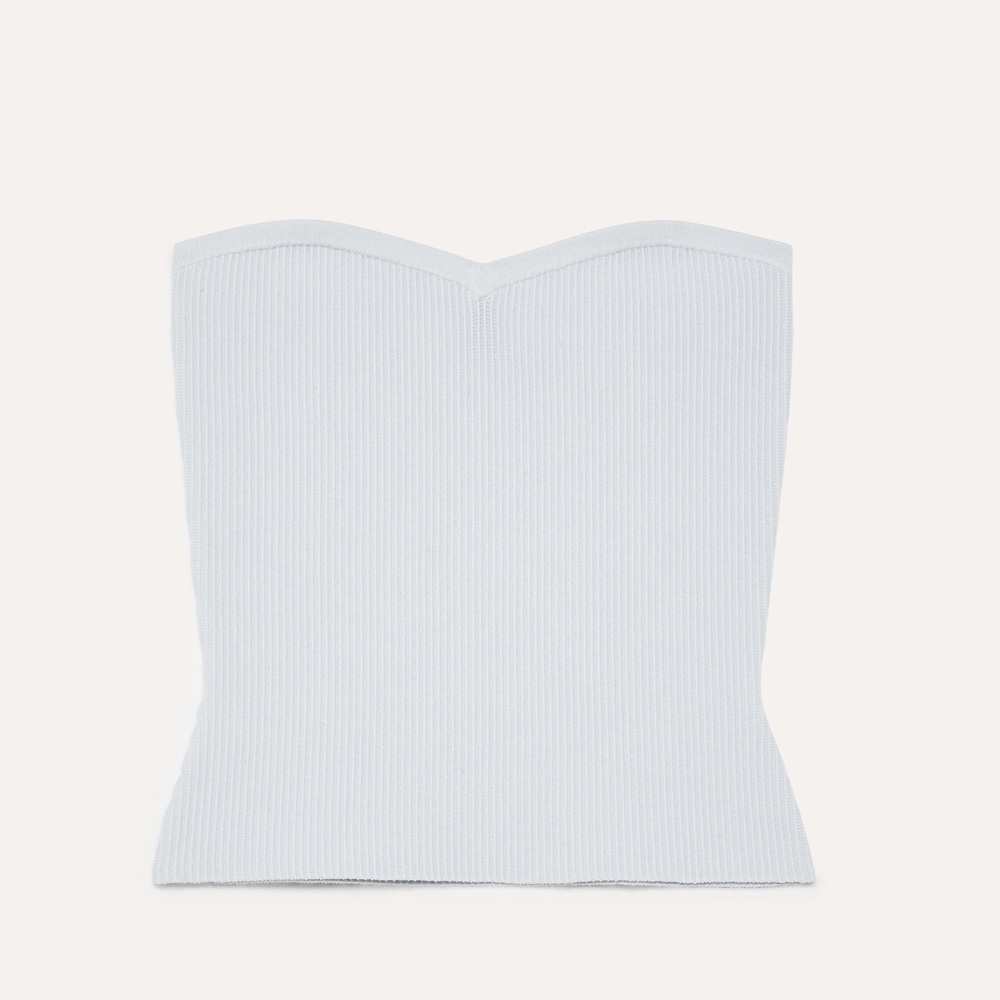 Aritzia tube top in the color “Olaf”